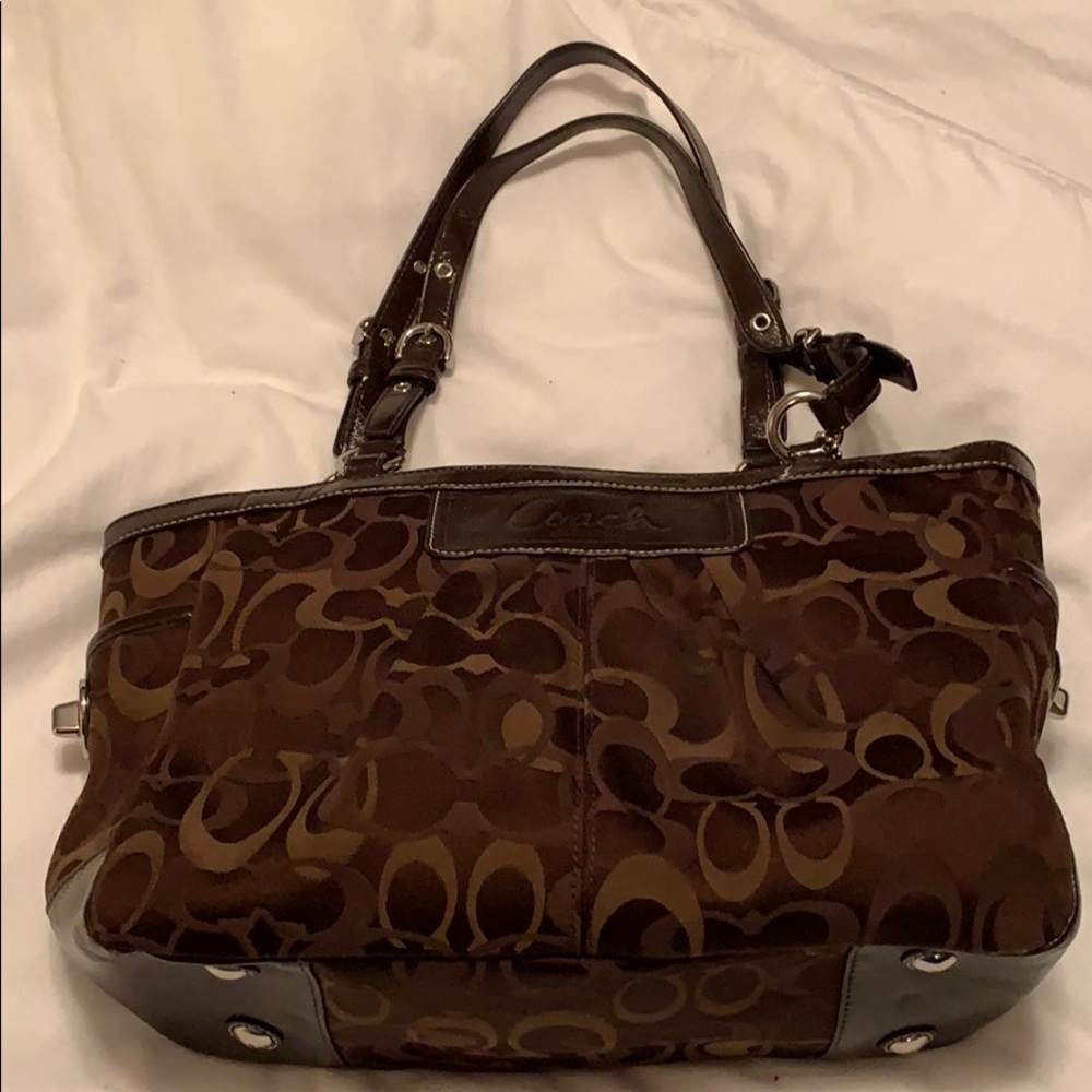 Brown Coach purse